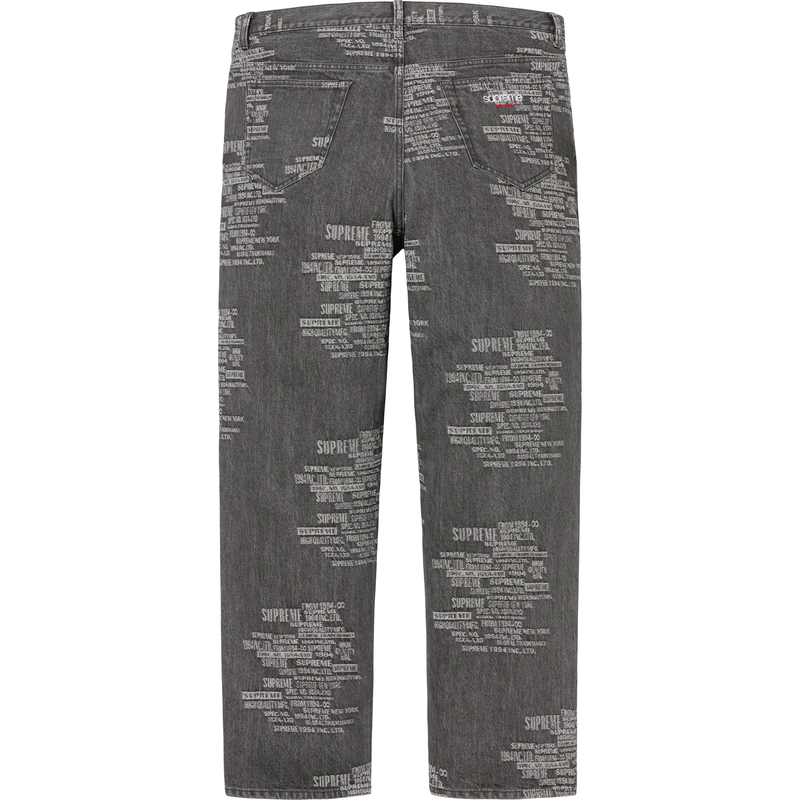 Trademark Jacquard Baggy Jean view 4